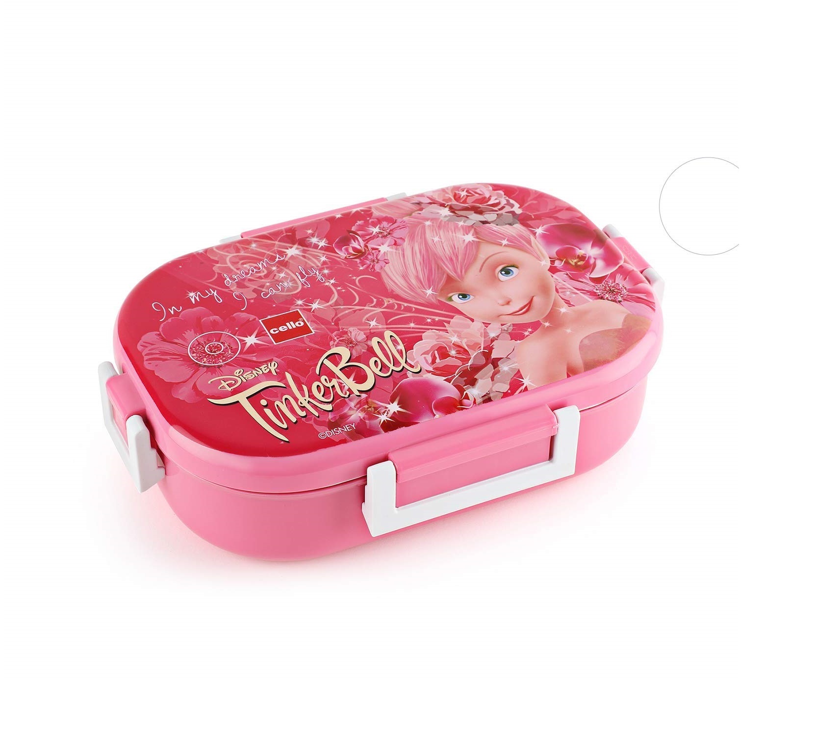 Cello Feast Deluxe Insulated Tinker Bell Kids Lunch Box