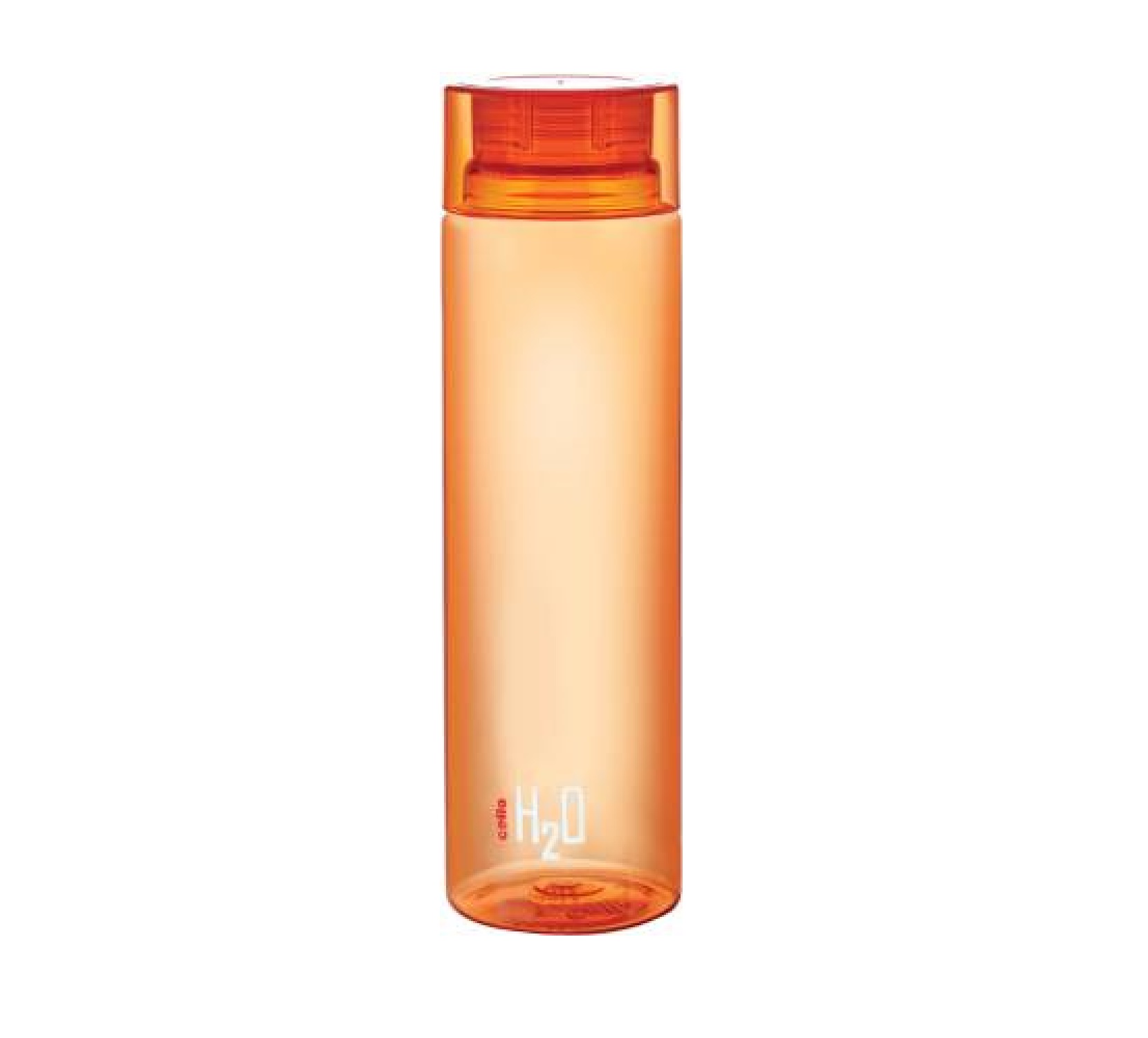 Cello H2O Premium Plastic Water Bottle (Orange, 1L)