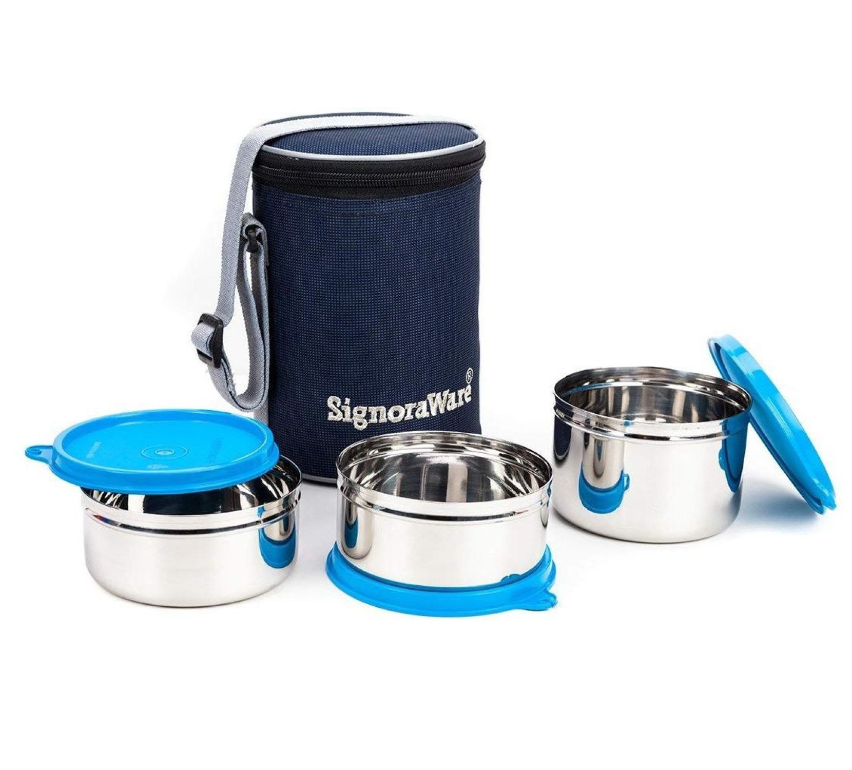 Synecart – Signoraware Executive Stainless Steel Lunch Box Online