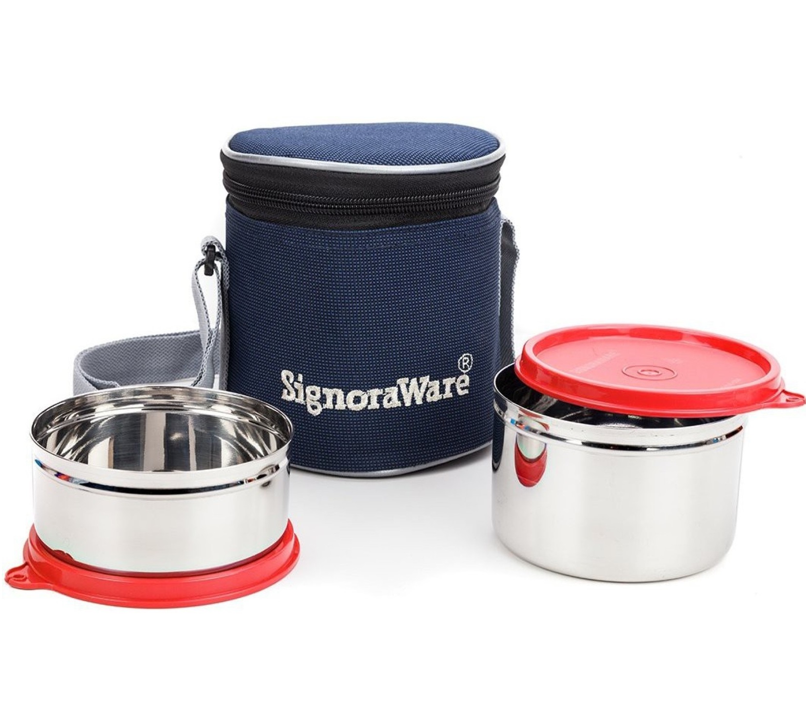 Signoraware Stainless Steel Executive Lunch box