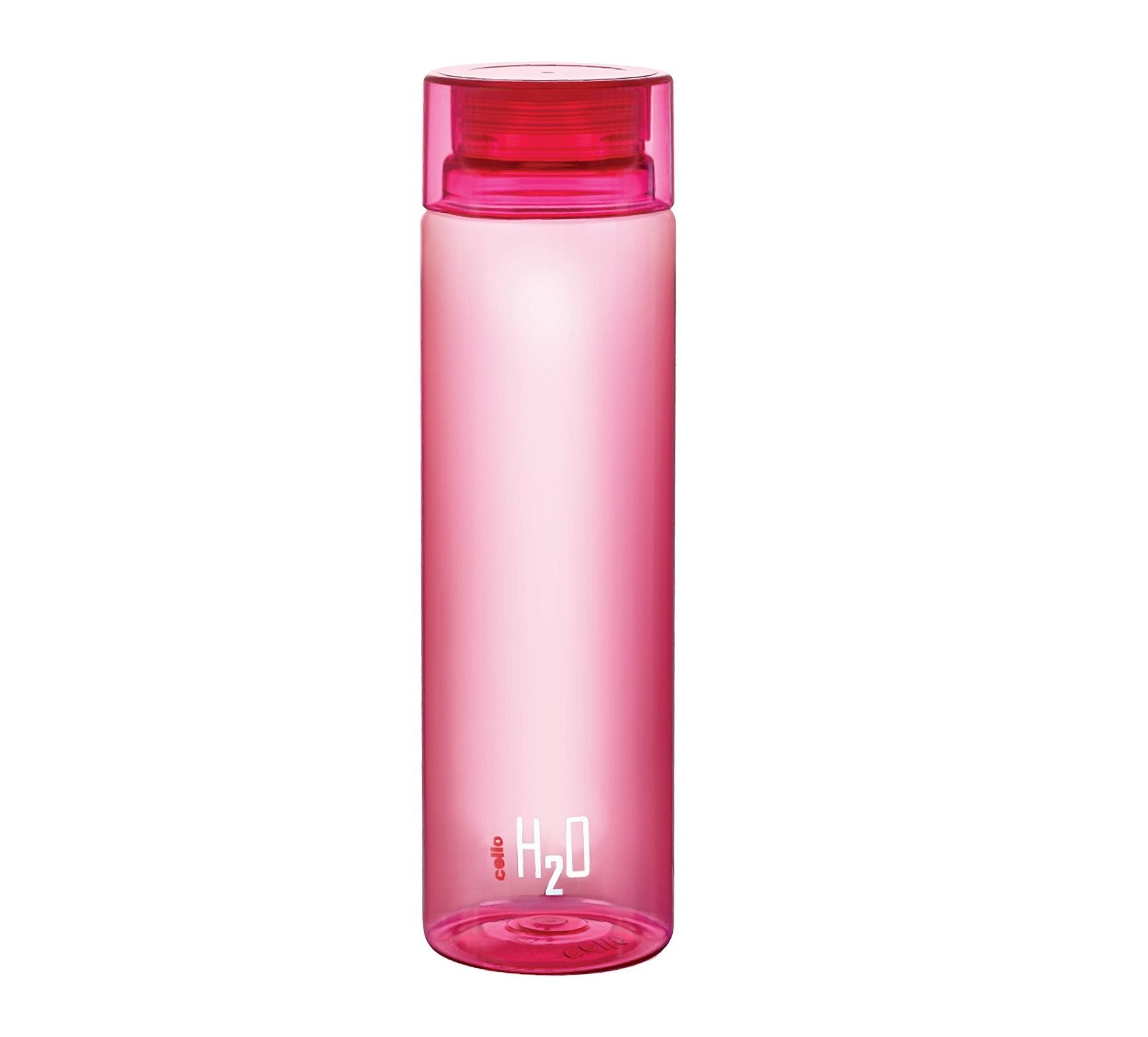 Cello H2O Premium Plastic Water Bottle (Pink, 1L)